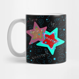 STARS BELIEVE GREEN Mug